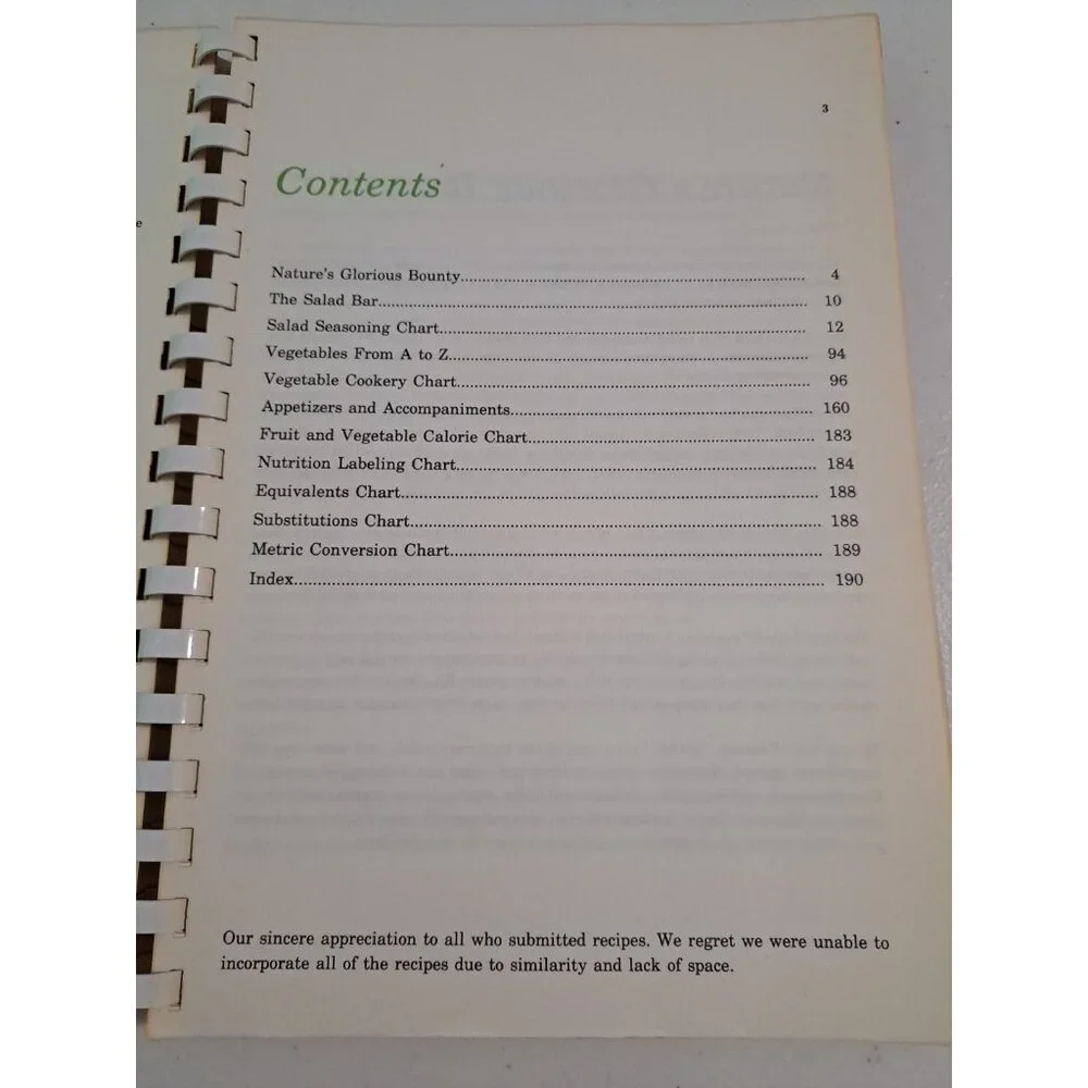 Salads Vegetables Cookbook Revised Favorite‎ Recipes Of Home Economics Teachers